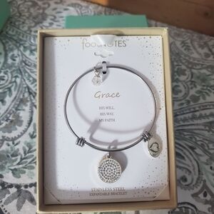 Grace Expandable Bracelet, Silver